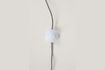 Miniature Floor Lamp Buckle Head white 8