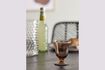 Miniature Florentine brown recycled glass wine glass 5