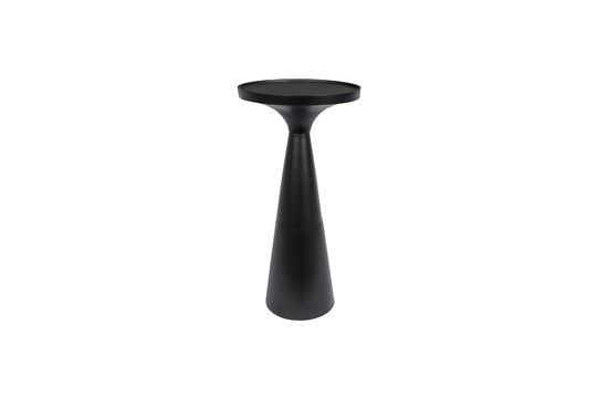 Floss Black Side table Clipped
