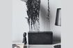Miniature Flow black brass aluminum vase 2