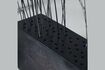 Miniature Flow black brass aluminum vase 4