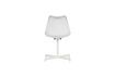 Miniature Flow white plastic and metal chair 6