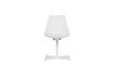 Miniature Flow white plastic and metal chair 7