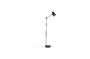 Miniature Fokus Black Floor Lamp Clipped