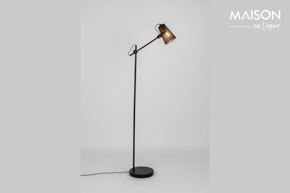 Fokus Black Floor Lamp White Label