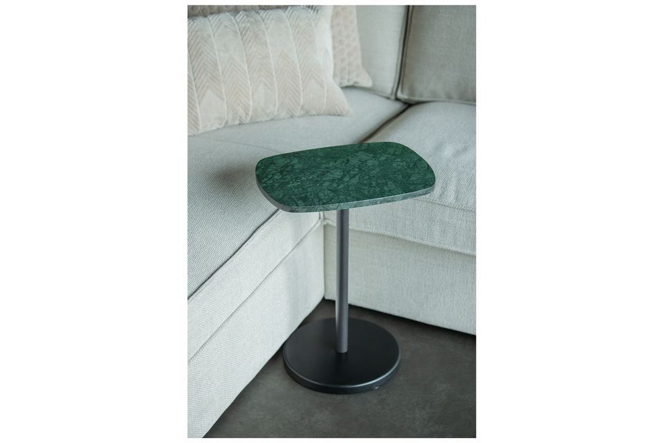 Fola green marble coffee table, practical and elegant