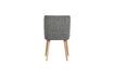 Miniature Force dark grey sheepskin effect chair 4