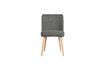 Miniature Force dark grey sheepskin effect chair 5