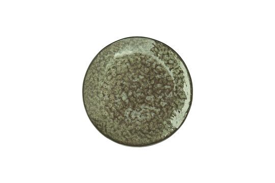 Forest green ceramic small plate Clipped