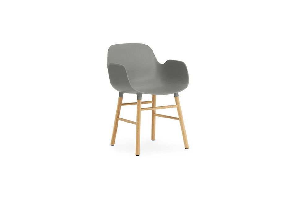 Designed in 2016 by Simon LegaldWith the misson of creating a shell chair with a more unified look