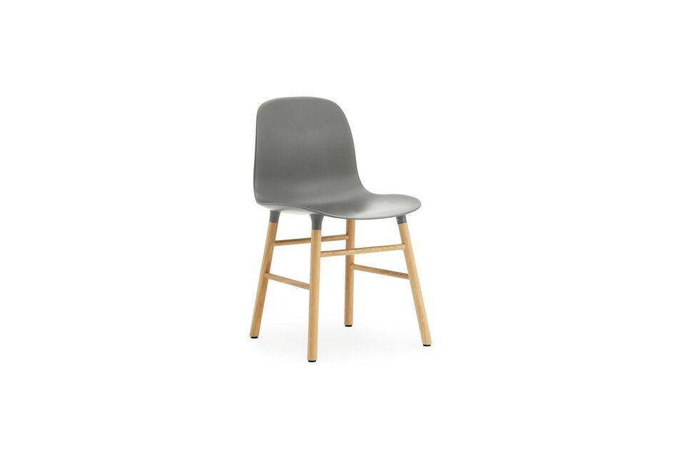 Designed in 2016 by Simon LegaldWith the misson of creating a shell chair with a more unified look