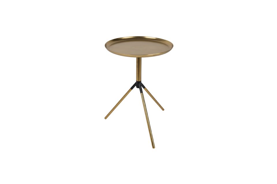The gilded top sits on a large elevating stem, in a very distinguished style