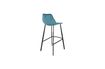 Miniature Franky bar stool in petrol blue 10