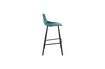 Miniature Franky bar stool in petrol blue 11