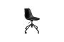 Miniature Franky black office chair Clipped