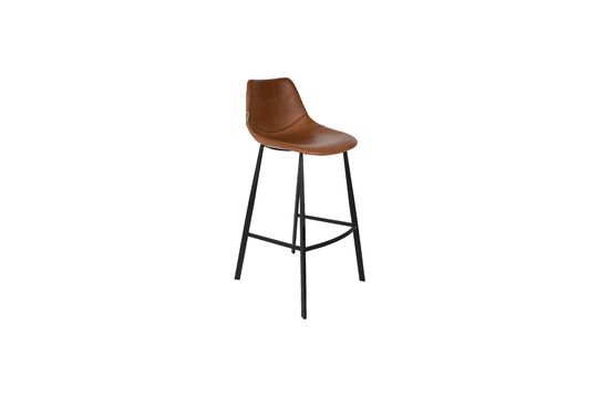 Franky brown bar stool Clipped