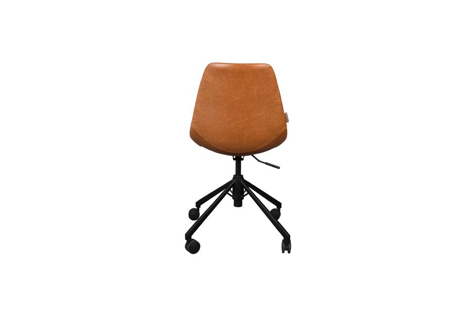 Franky brown office chair - 8