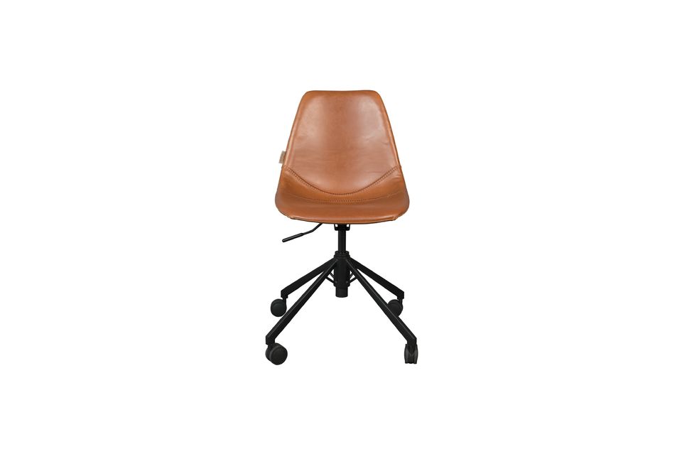 Franky brown office chair - 11