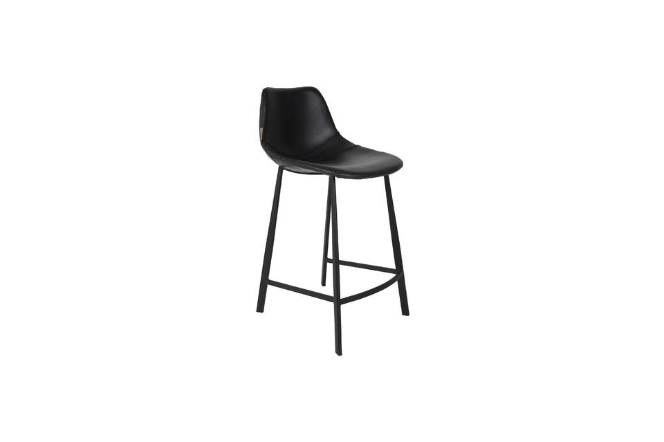 Franky Counter stool black Dutch Bone