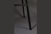 Miniature Franky grey velvet bar stool 5