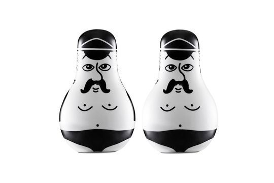 Friends Salt & Pepper Set Clipped