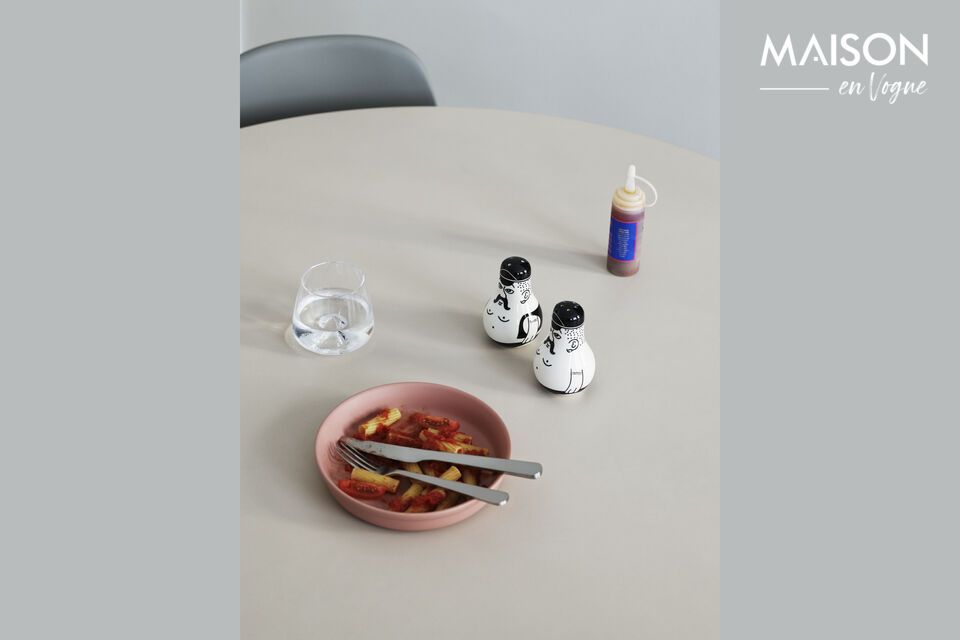 Designed in 2011 by Troels Øder & HuskMitNavnThe pair of salt & pepper shakers - which has been