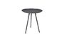 Miniature Frost Charcoal Side Table Clipped