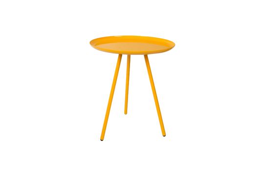 Frost Tangerine Side Table Clipped