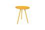 Miniature Frost Tangerine Side Table Clipped