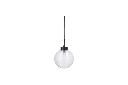 Gaia large black metal suspension