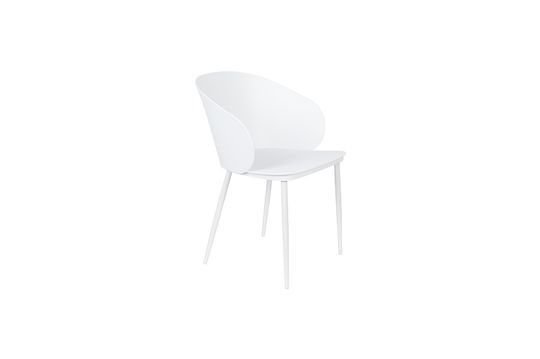 Gigi White Chair Clipped