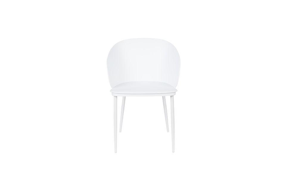 Gigi White Chair - 5