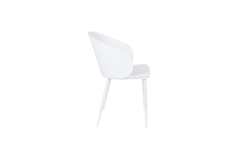 Gigi White Chair - 6