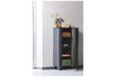 Miniature Gijs black wooden wardrobe 2