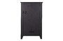 Miniature Gijs black wooden wardrobe Clipped