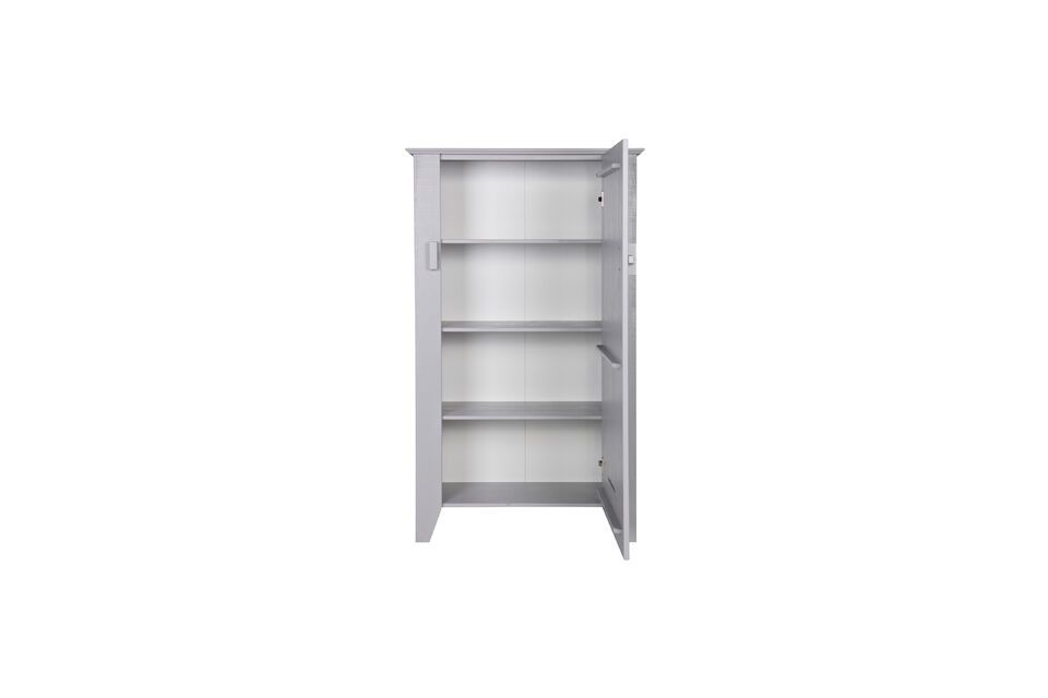 Gijs grey wooden cabinet - 5