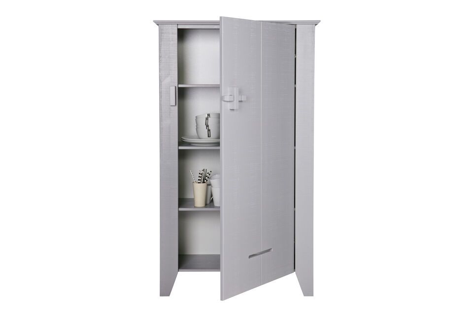 Gijs grey wooden cabinet, rustic, practical and modern