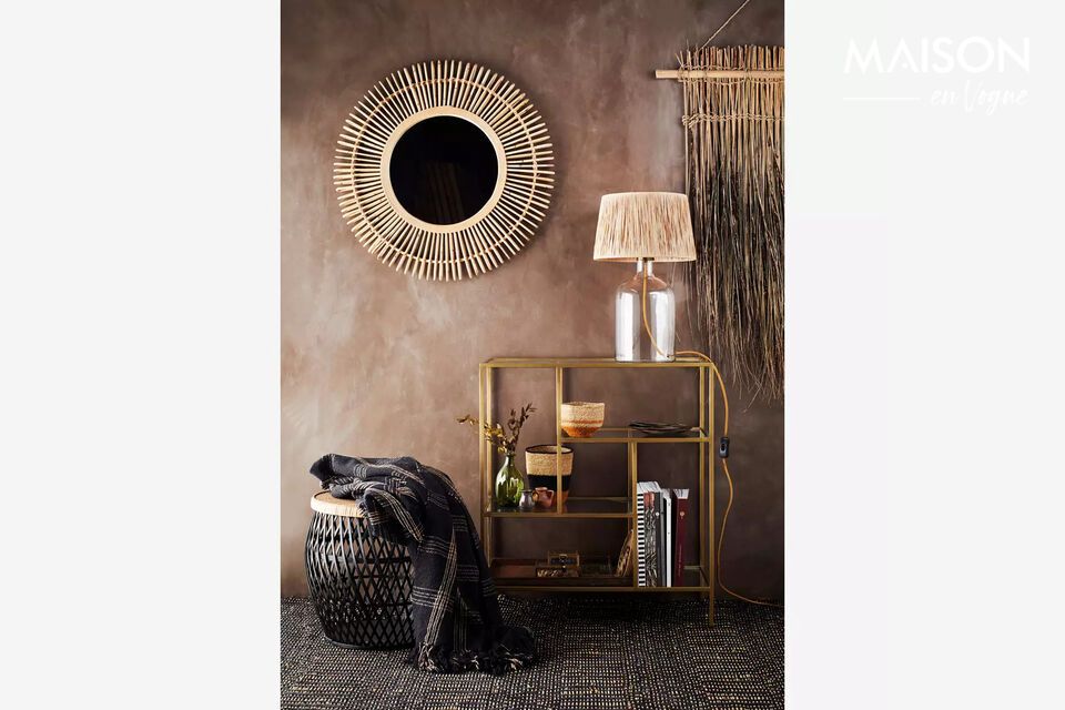 Elevate your living space with this exquisite lamp
