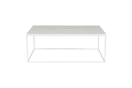 Glazed White Coffee Table Clipped