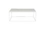 Miniature Glazed White Coffee Table Clipped