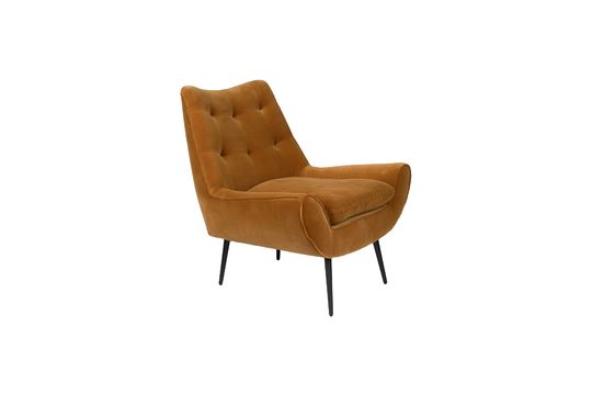 Glodis Lounge armchair whisky Clipped