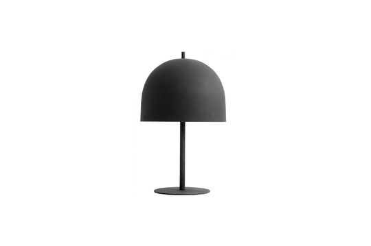 Glow Black Metal Table Lamp Clipped