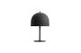 Miniature Glow Black Metal Table Lamp Clipped