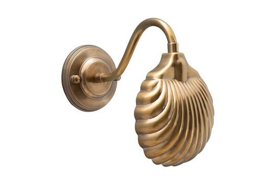 Gold brass wall lamp Nausicaa