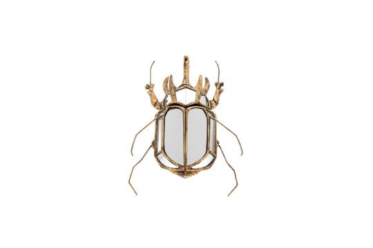 Gold resin scarab mirror Mirrors Clipped