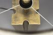 Miniature Golden aluminium square lamp Rico 5