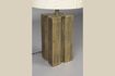 Miniature Golden aluminium square lamp Rico 7