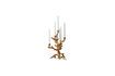 Miniature Golden aluminum candle holder Apple Tree 3