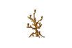 Miniature Golden aluminum candle holder Apple Tree 1