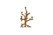 Miniature Golden aluminum candle holder Apple Tree 5